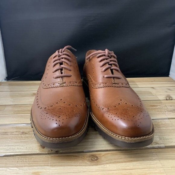 Cole Haan ZeroGrand Wingtip Oxford British Tan main image 6